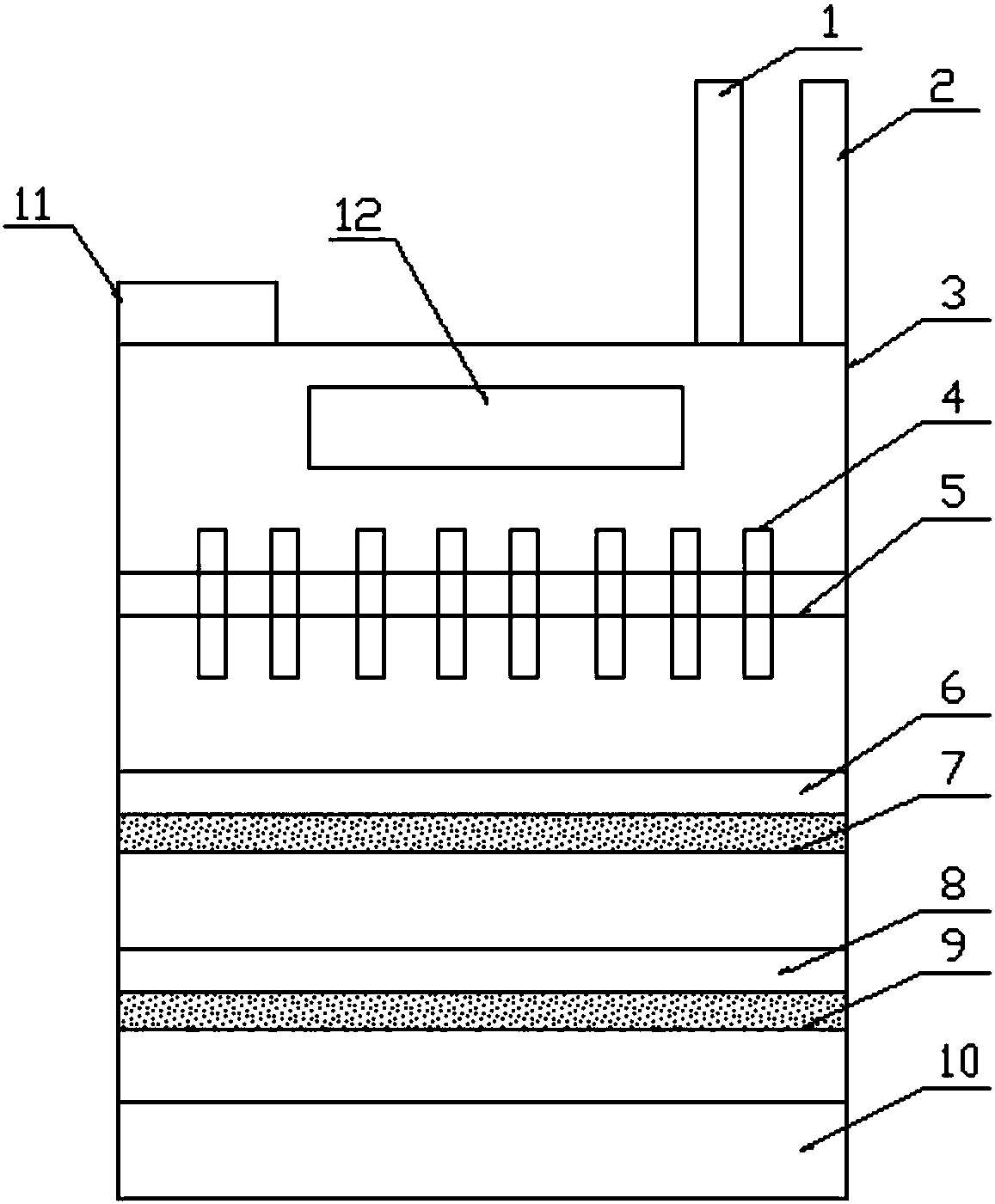 Intelligent air purifying equipment giving consideration to indoor temperature