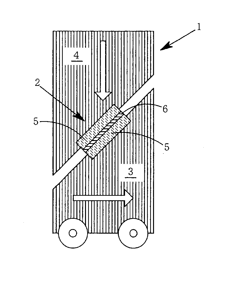 Interlayer film for laminated glass, method for producing same, and laminated glass using same