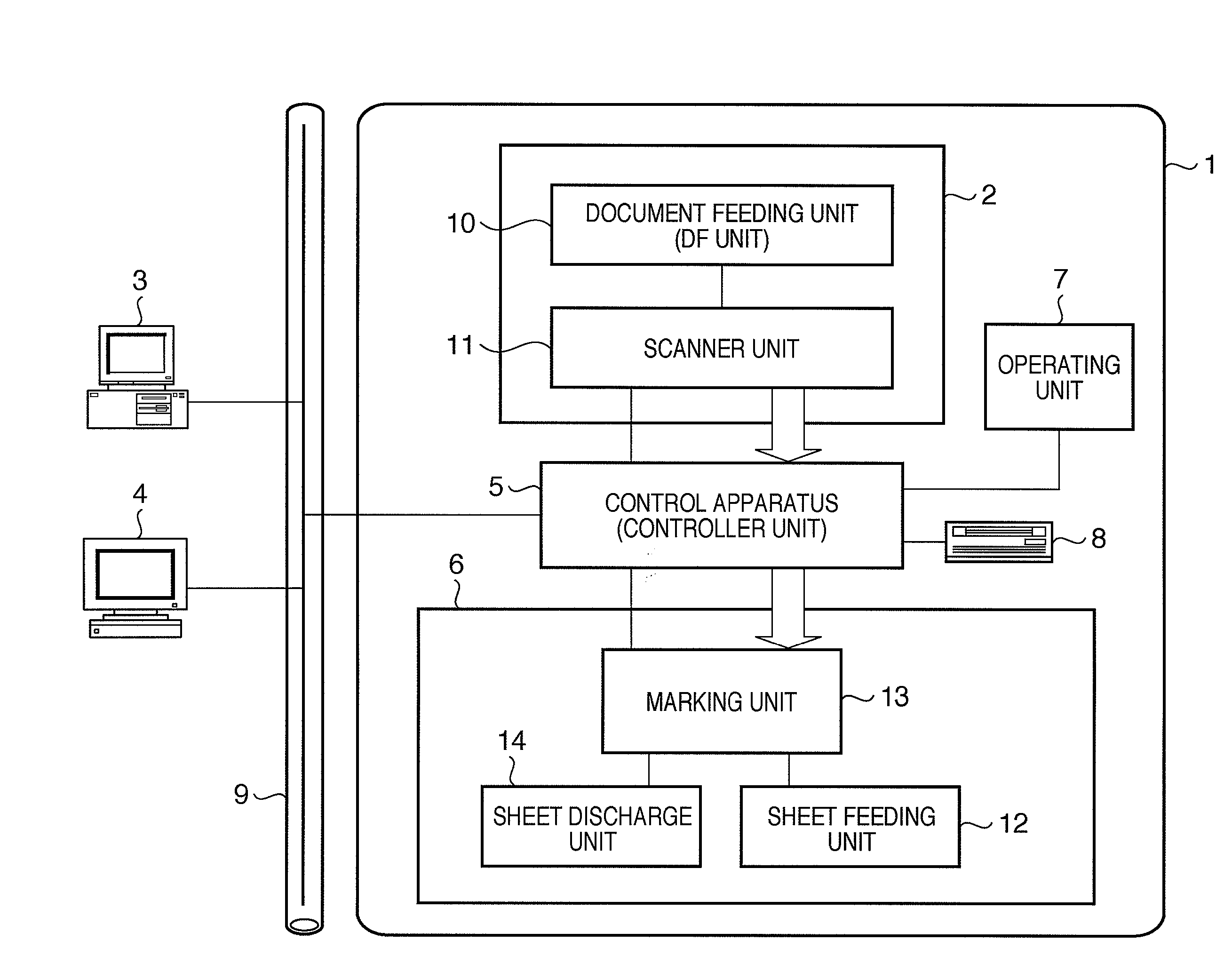 Printing system, printing apparatus and print control method therefor