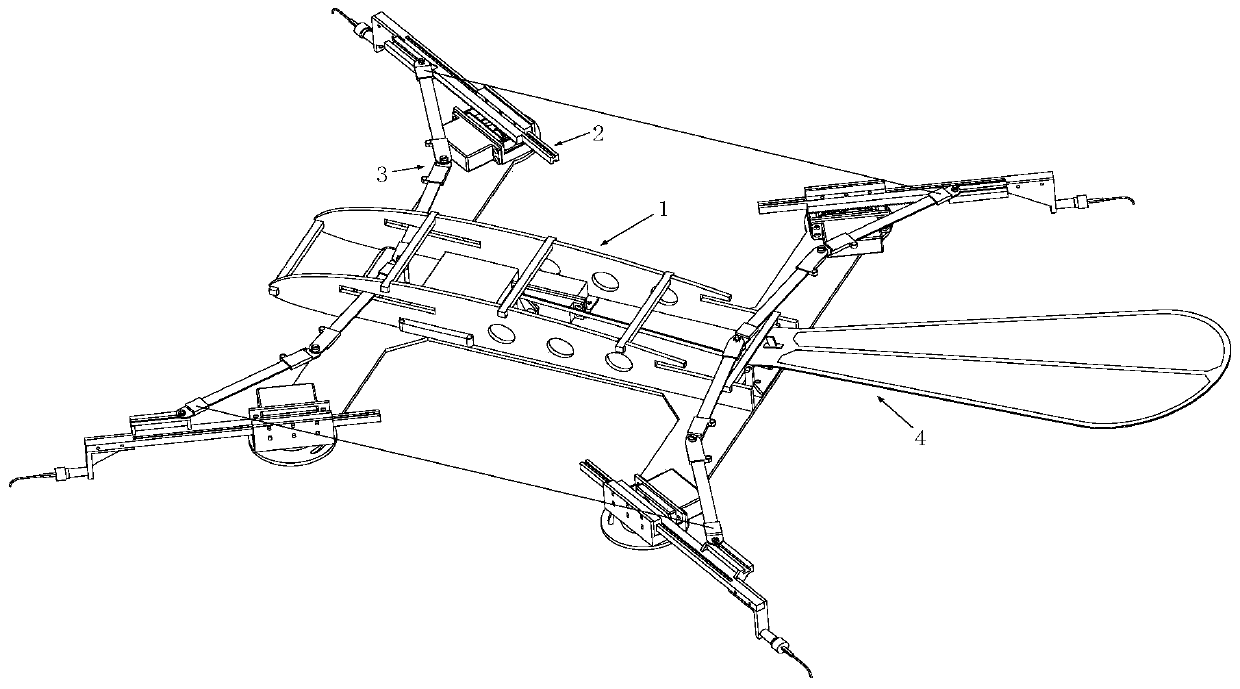 Wall climbing-gliding robot with retractable and extendable wing membranes