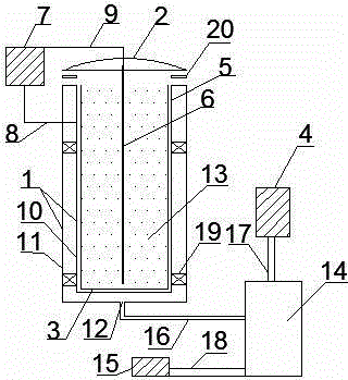 Vacuum Filtration Combined Electric Dewatering Sludge Treatment System