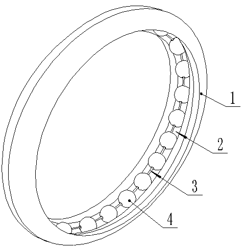 Bead embedded composite jade bracelet and manufacturing method thereof