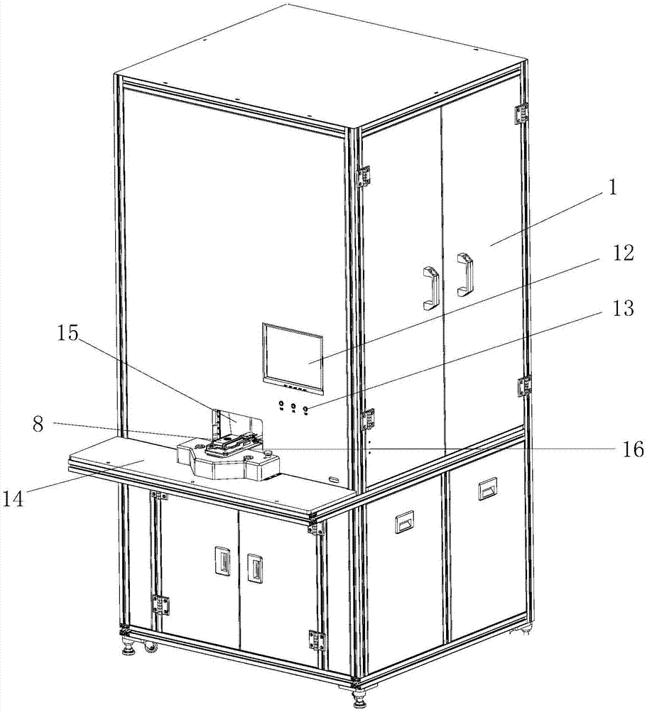 Camera testing device