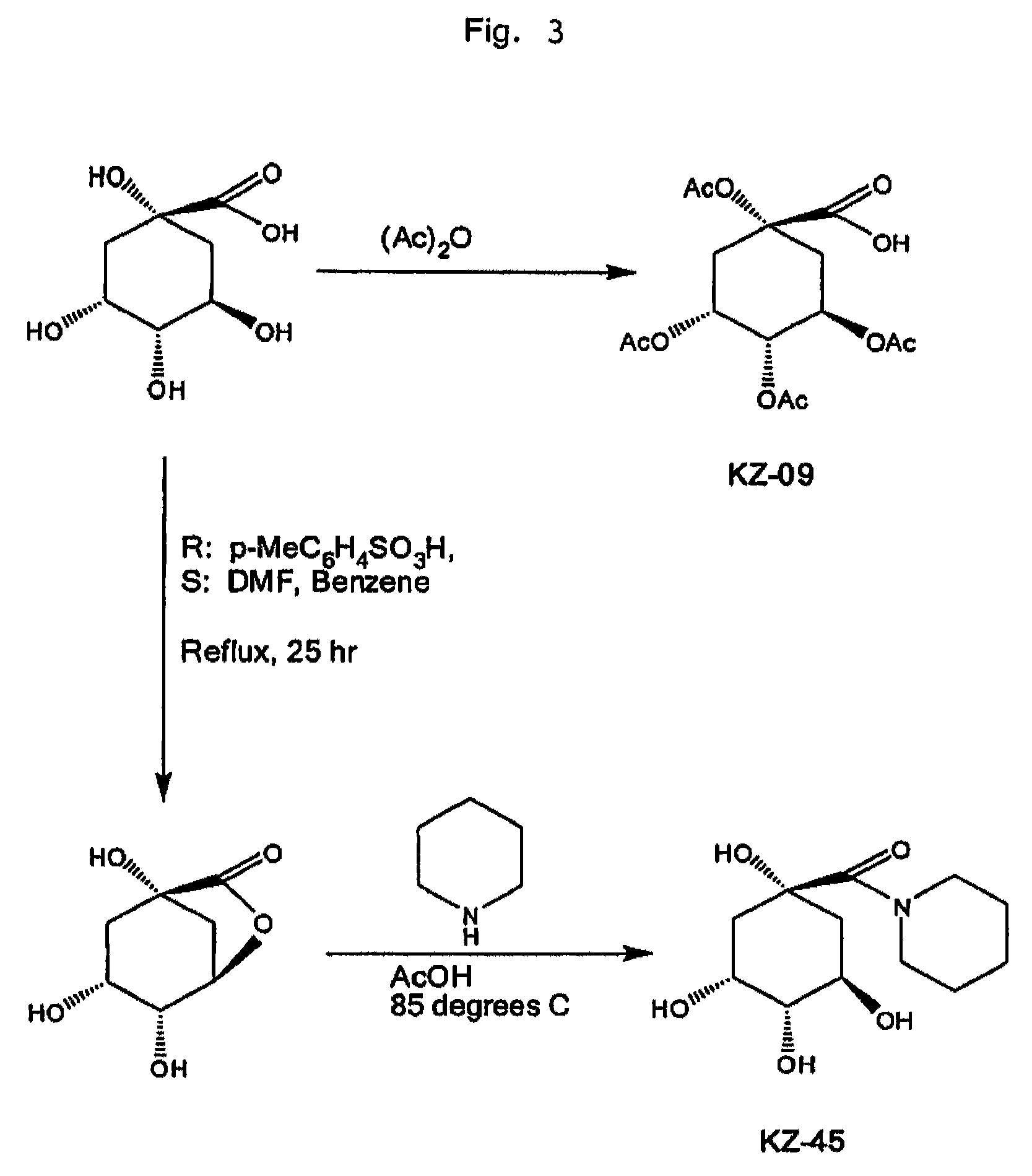 Anti-inflammatory quinic acid derivatives for radioprotection/radiomitigation