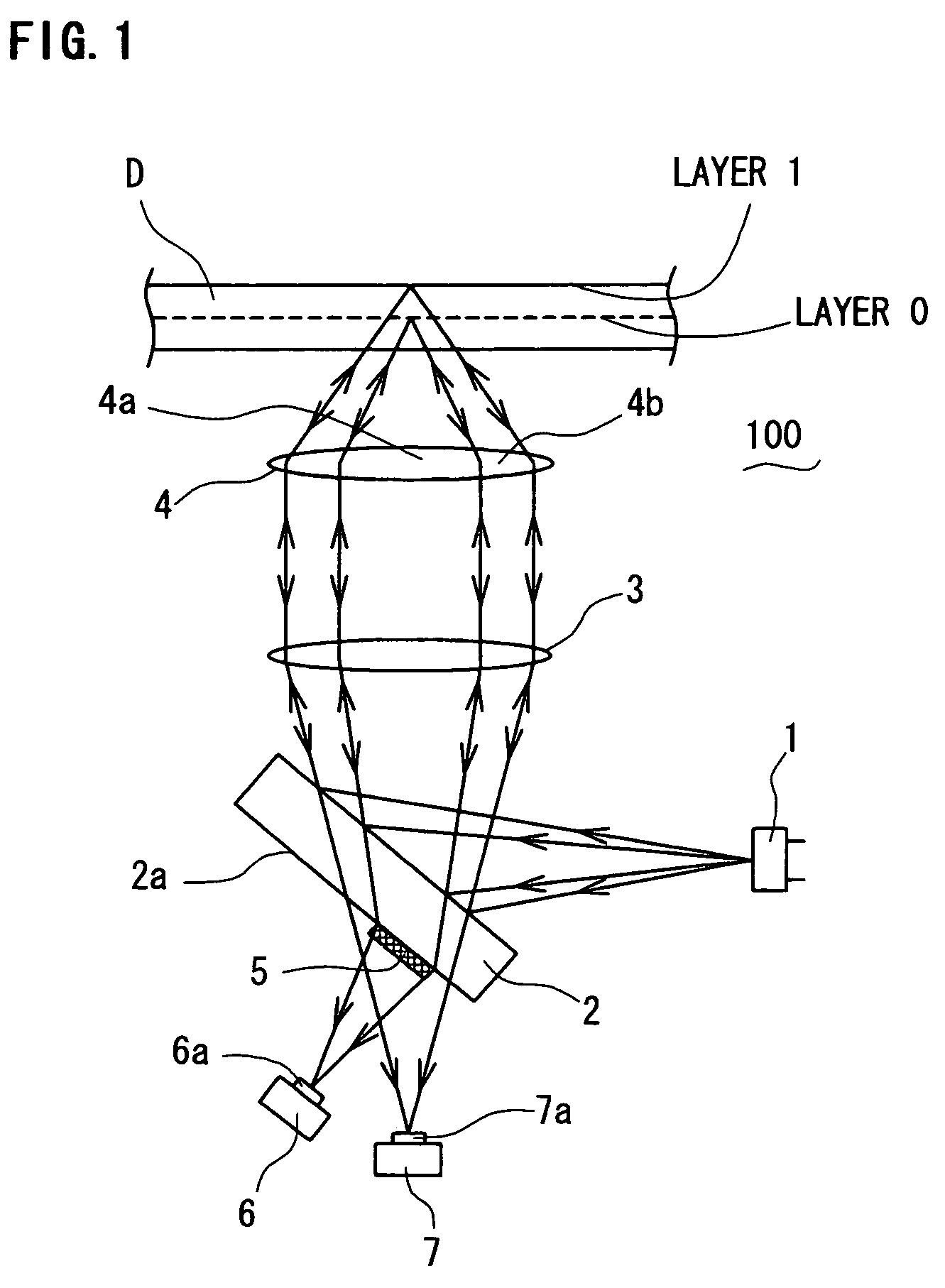 Optical pickup device and optical disk playback device provided therewith