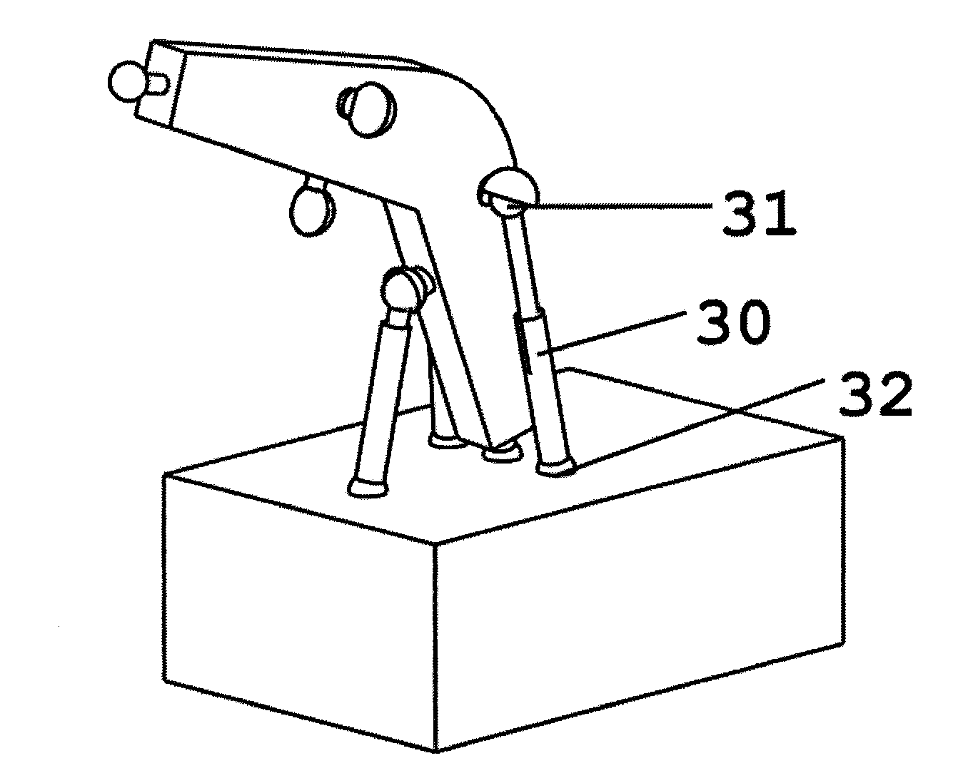 3-3-1 type seven-mobility spatial hydraulic excavator