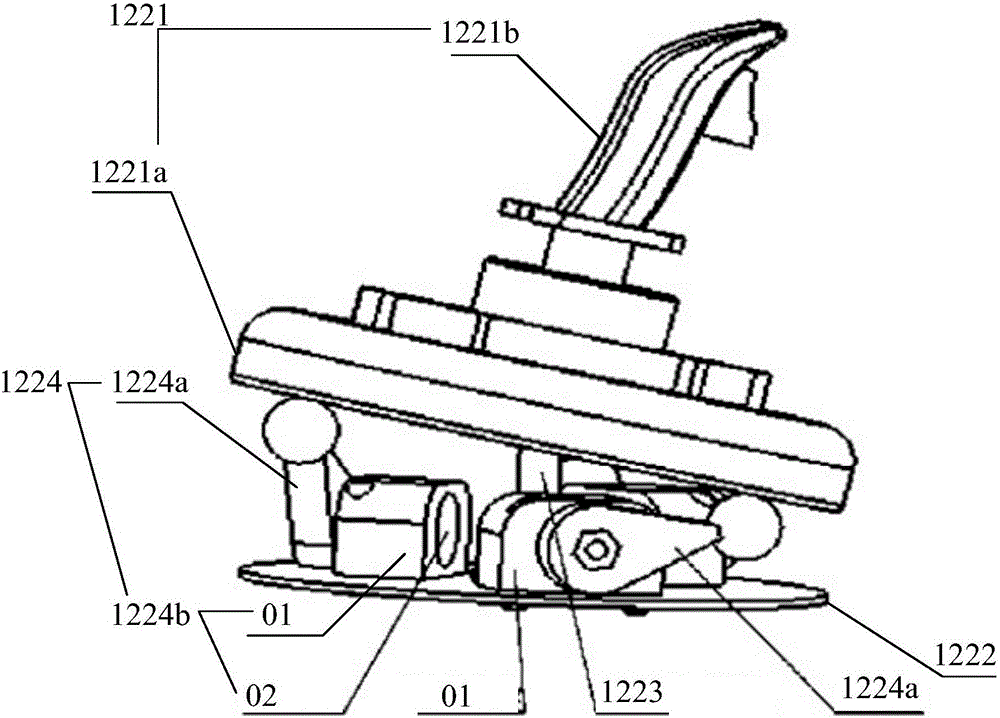 Operating device and method