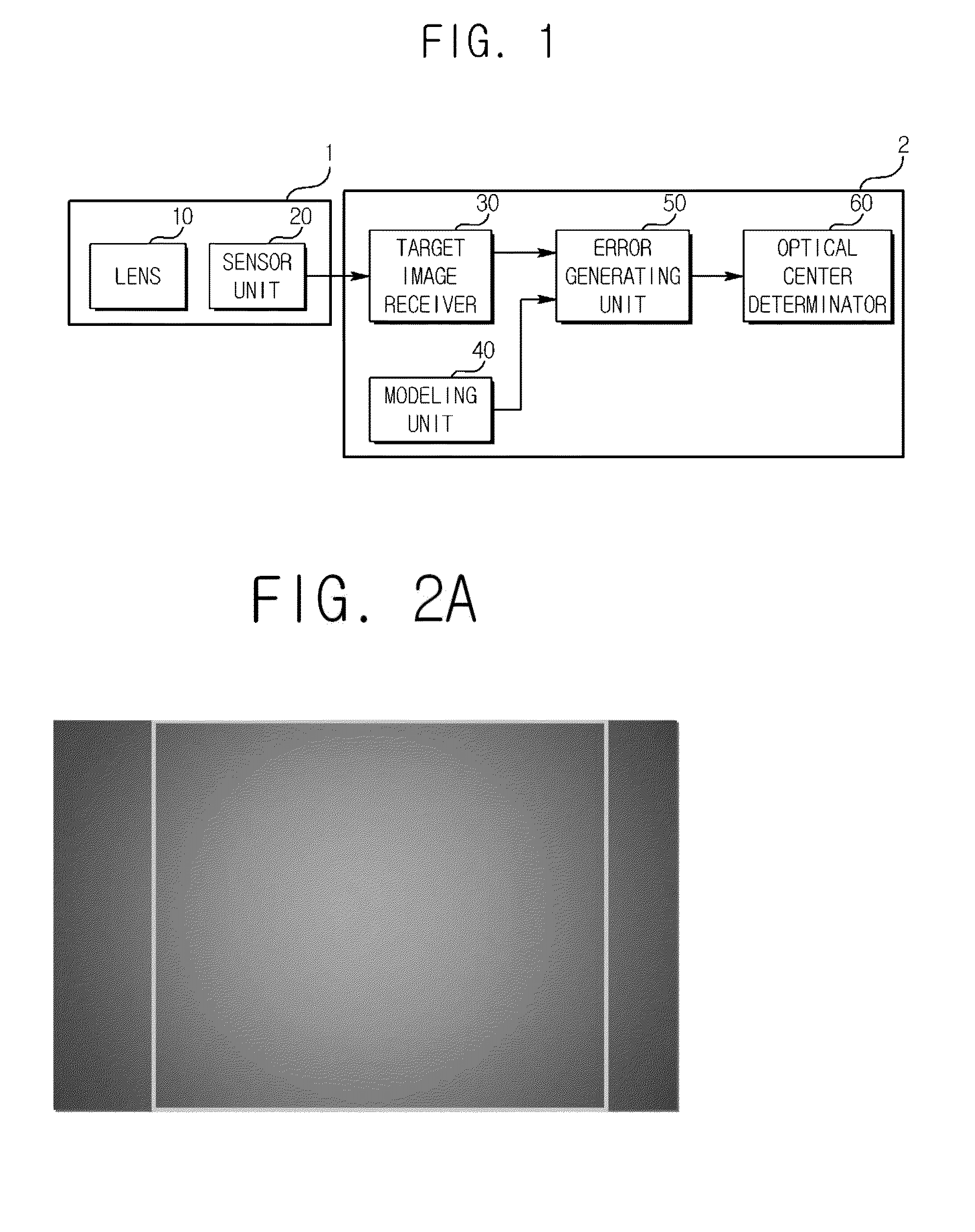 Apparatus and method for determining optical center in camera module