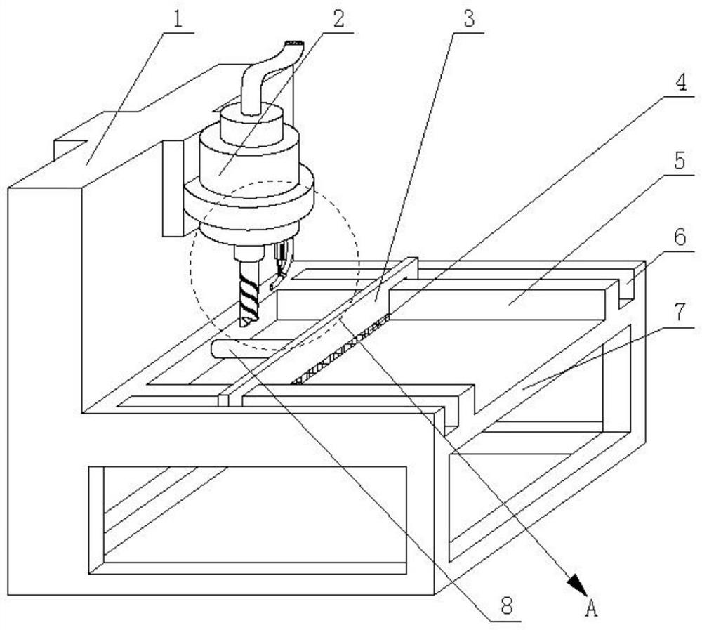 A single shaft wood engraving machine
