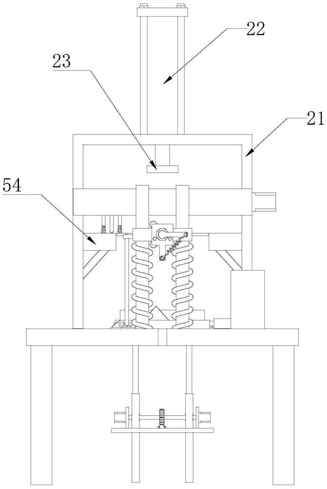 Aluminum mold compressing device for machining of aluminum plate