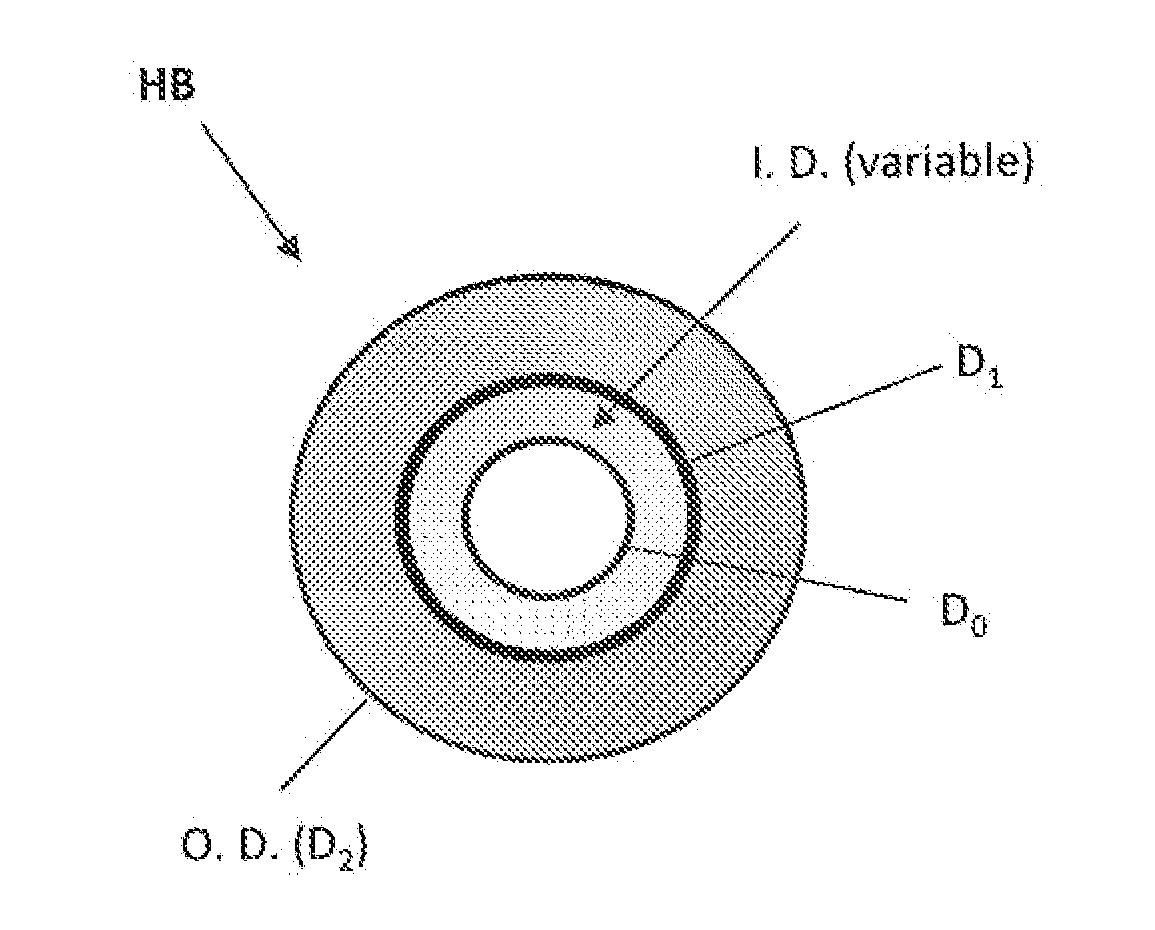 Optical trap using a focused hollow-beam for trapping and holding both absorbing and non-absorbing airborne particles