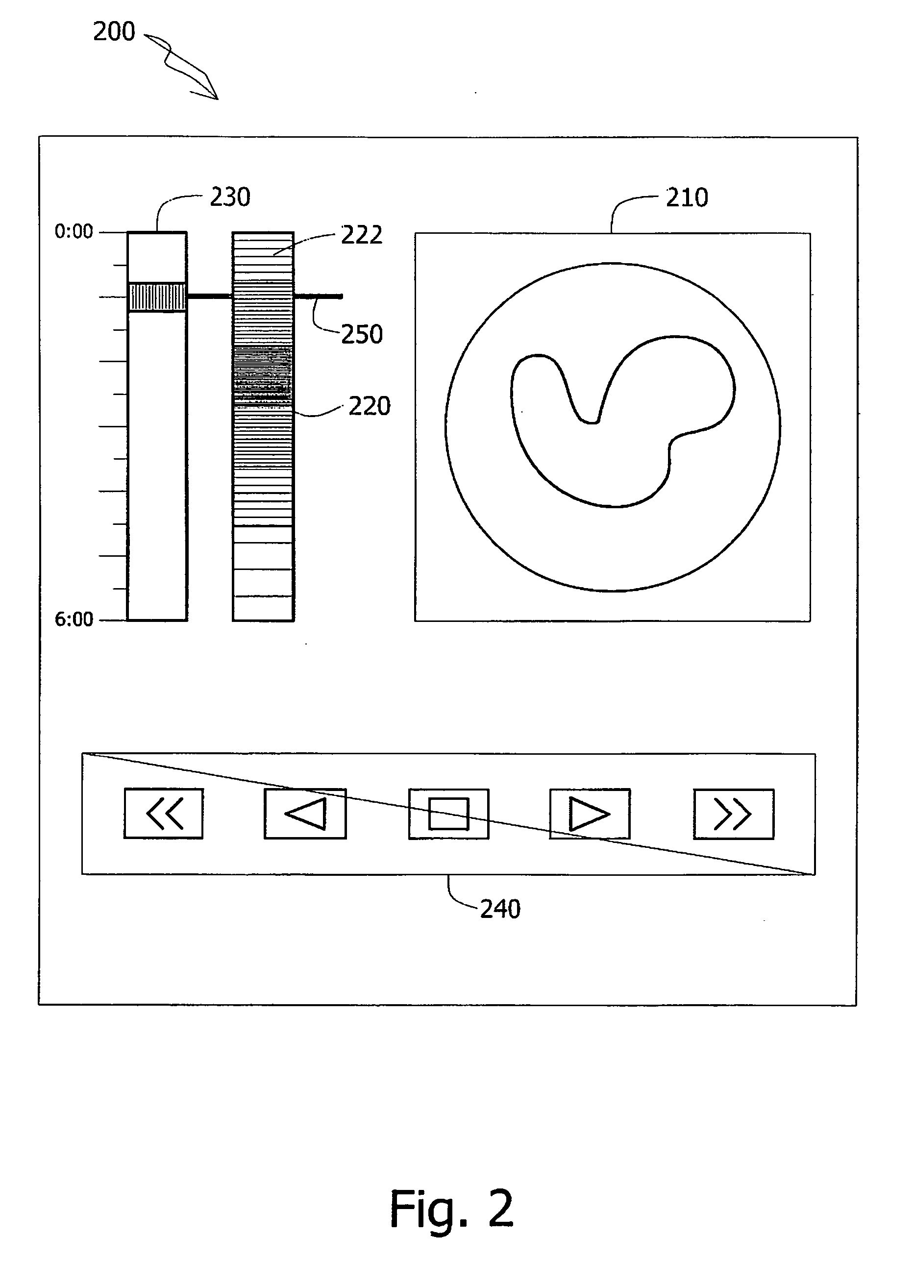 System and method for presentation of data streams