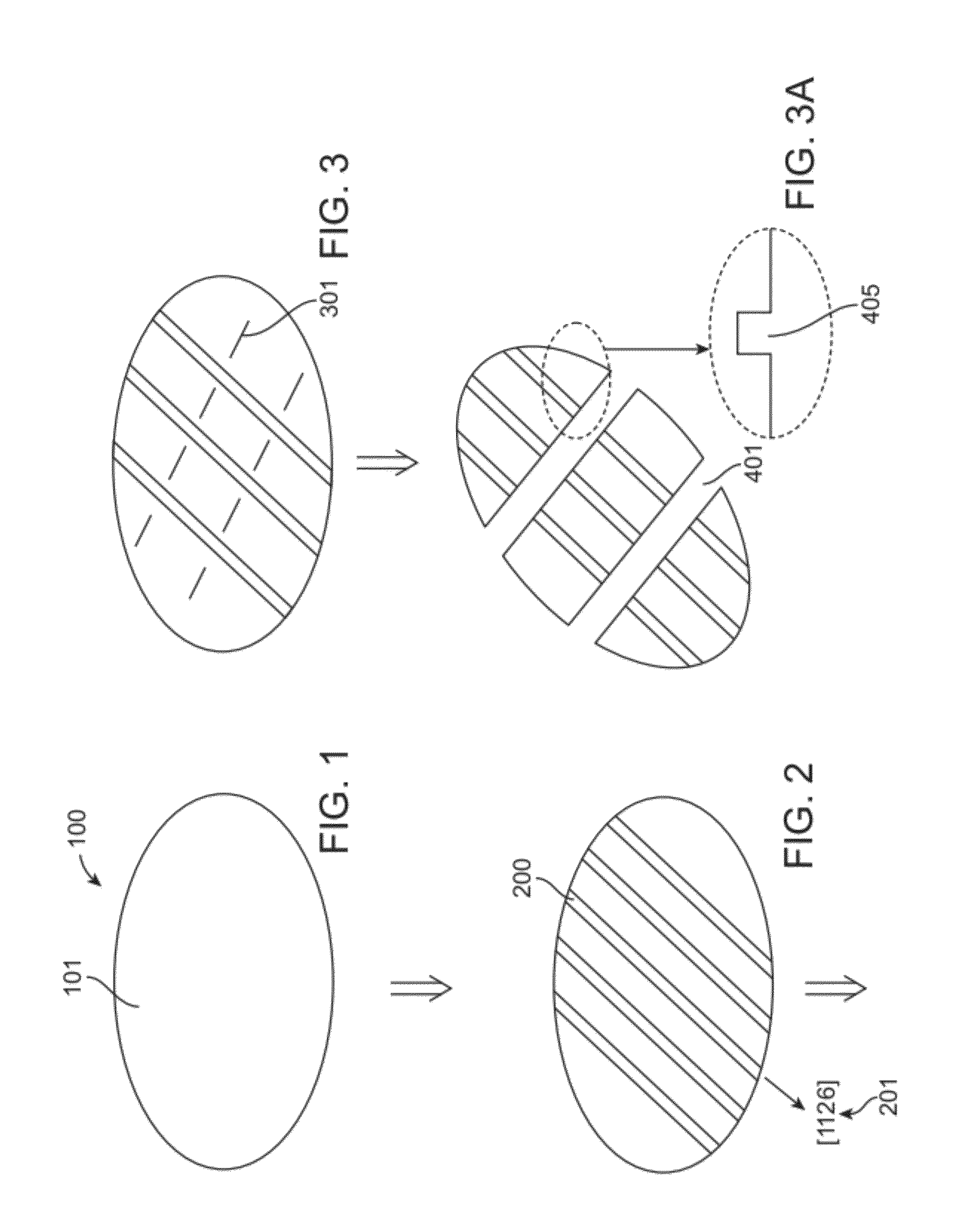 Solid state laser device using a selected crystal orientation in non-polar or semi-polar GaN containing materials and methods