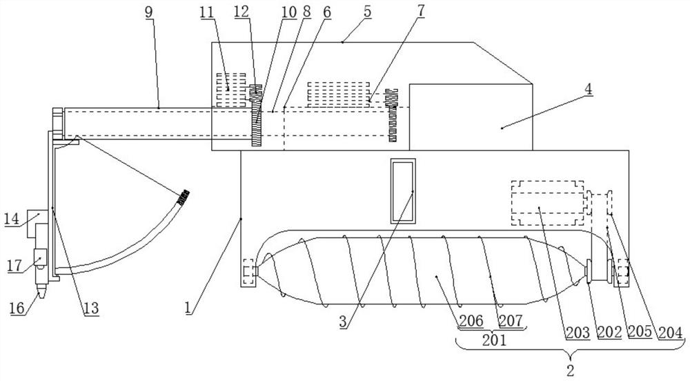 Industrial robot for pipeline welding and control method thereof