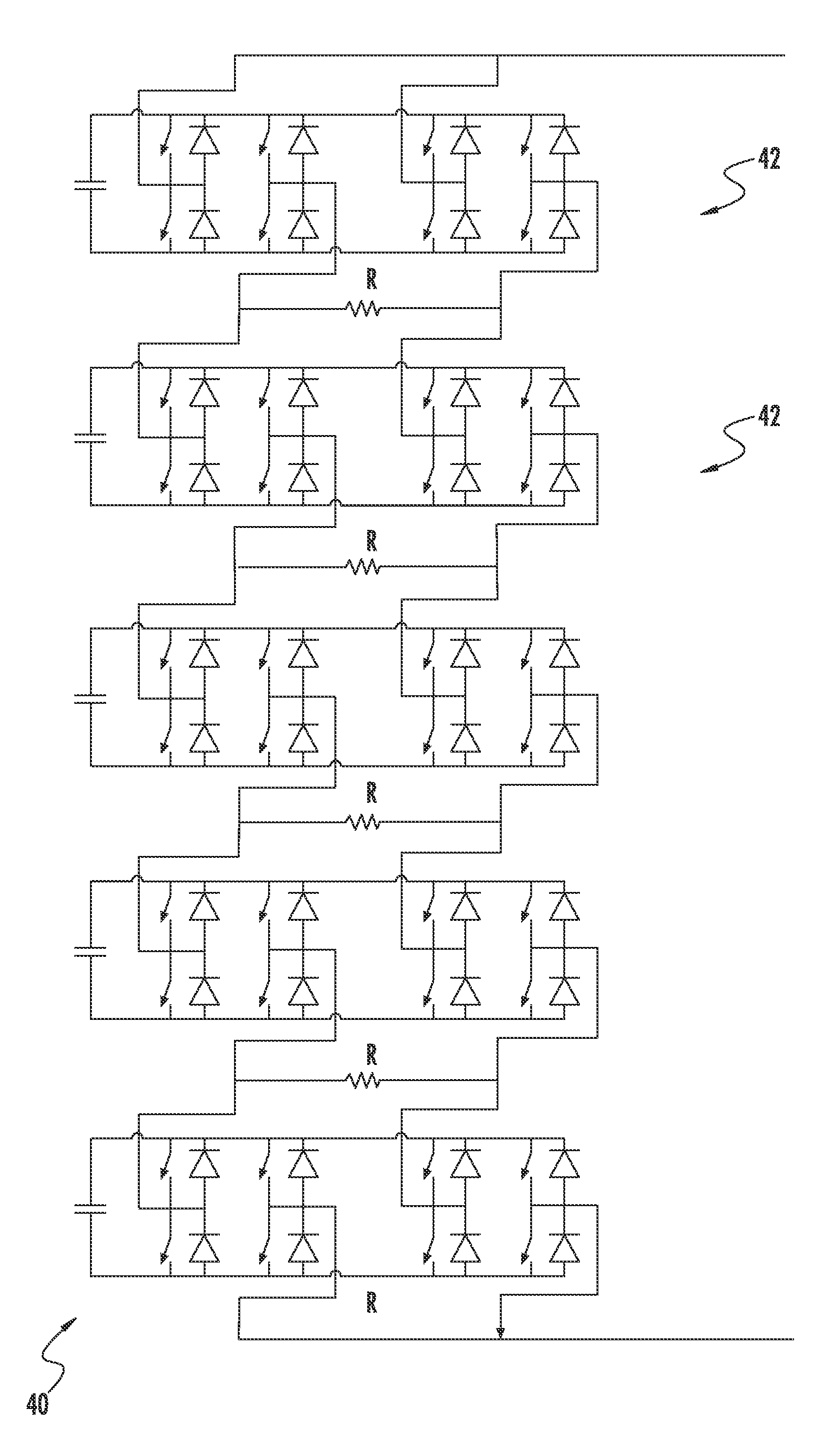 Multipoint converters with brake chopper