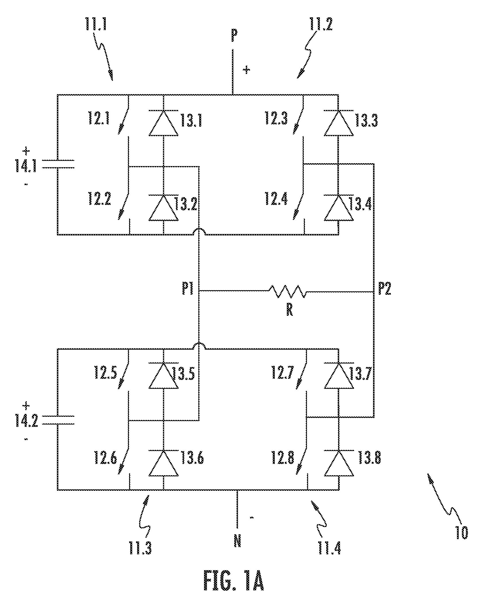 Multipoint converters with brake chopper