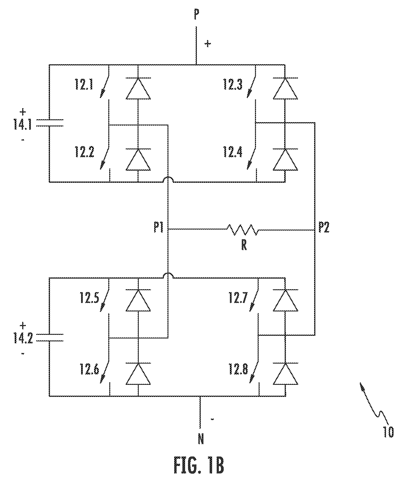 Multipoint converters with brake chopper