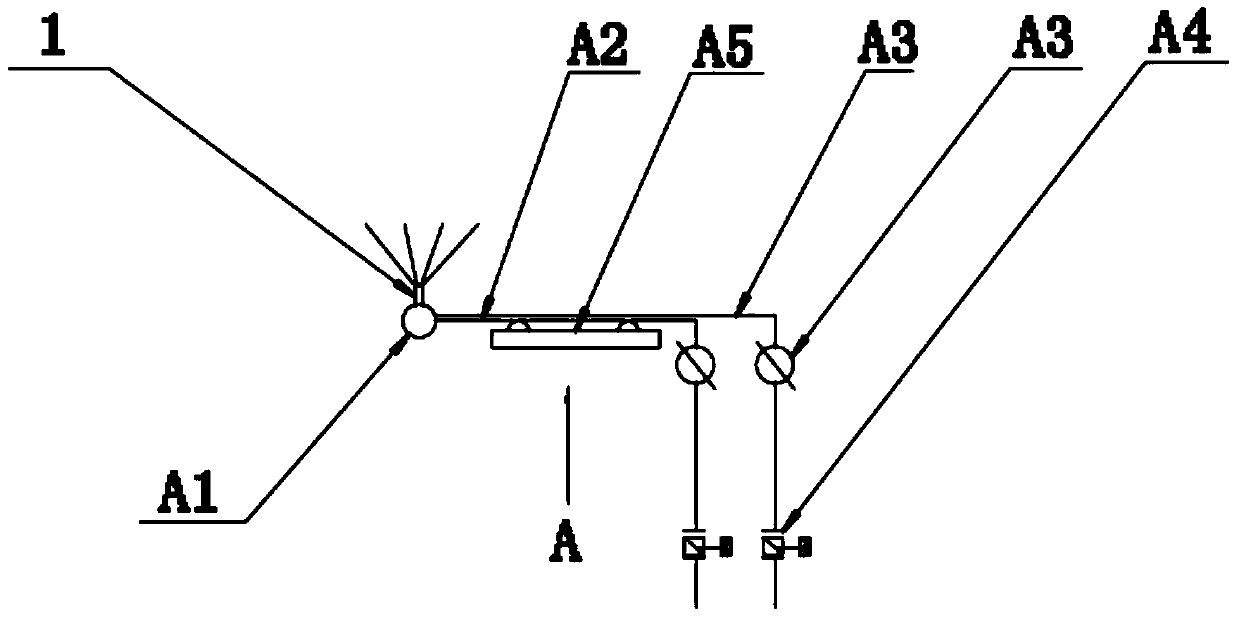 Wire edge cooling device and wire edge cooling method