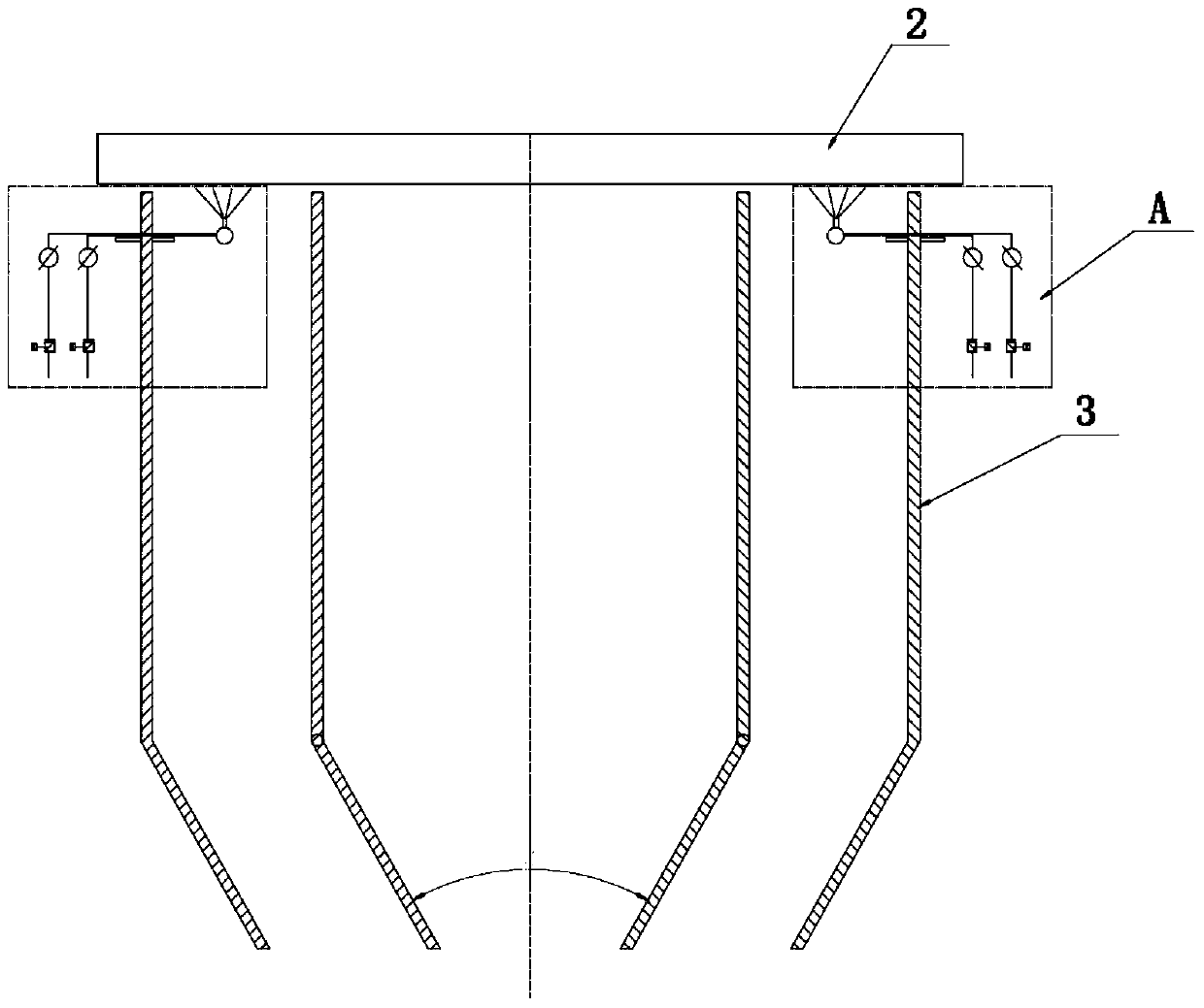 Wire edge cooling device and wire edge cooling method