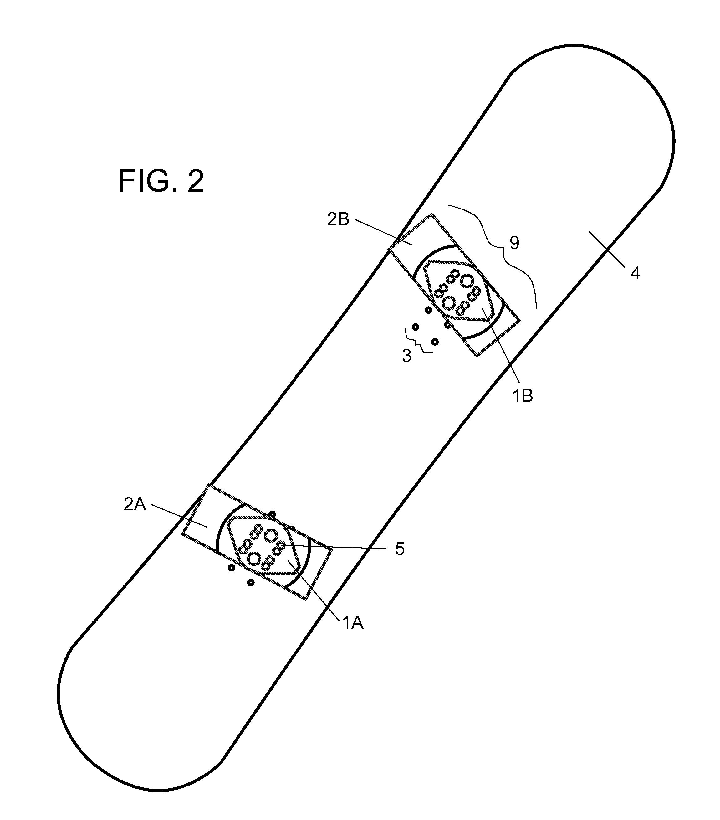 Splitboard Binding Mount for Use on Snowboards