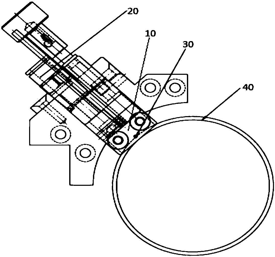 Gas shielding device, blade detecting device comprising same and dicing saw