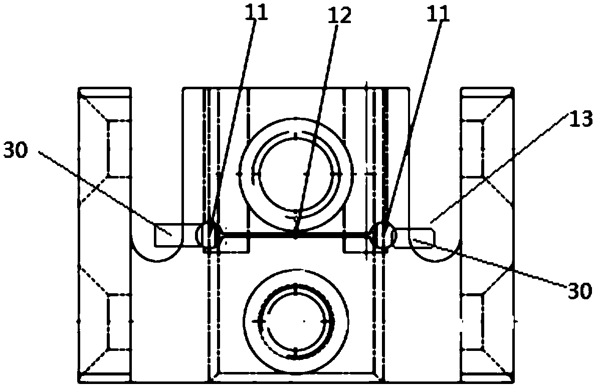 Gas shielding device, blade detecting device comprising same and dicing saw