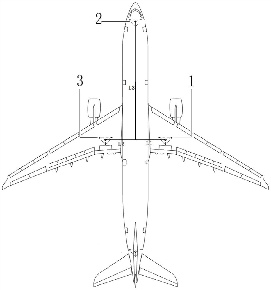 Method for integrally jacking airplane