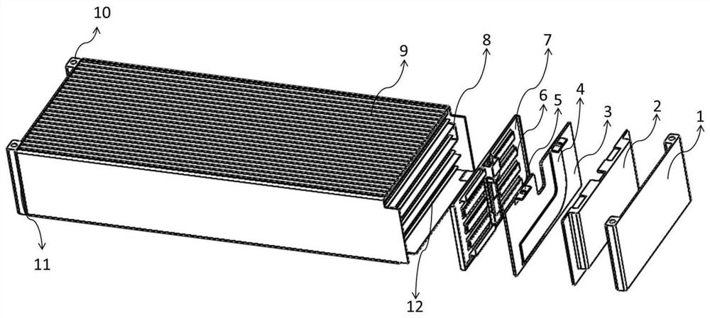 Soft pack battery module assembly method