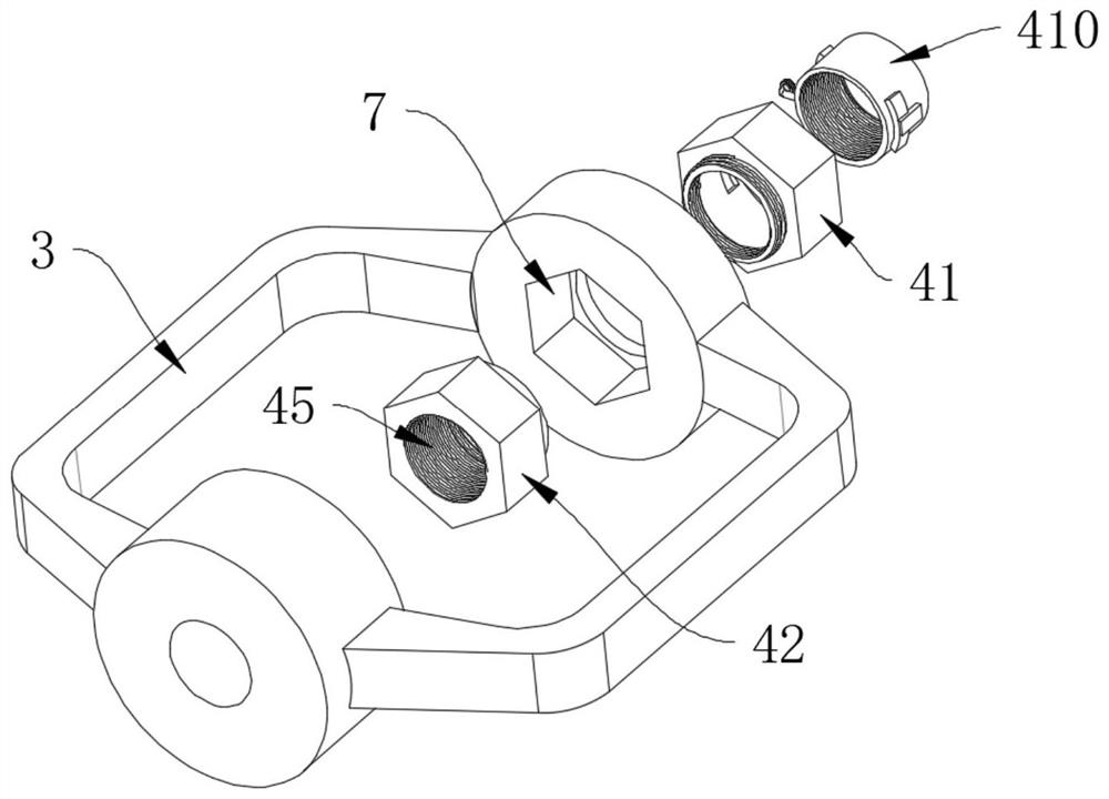 Petroleum pump valve with valve rod nut capable of being rapidly disassembled and assembled