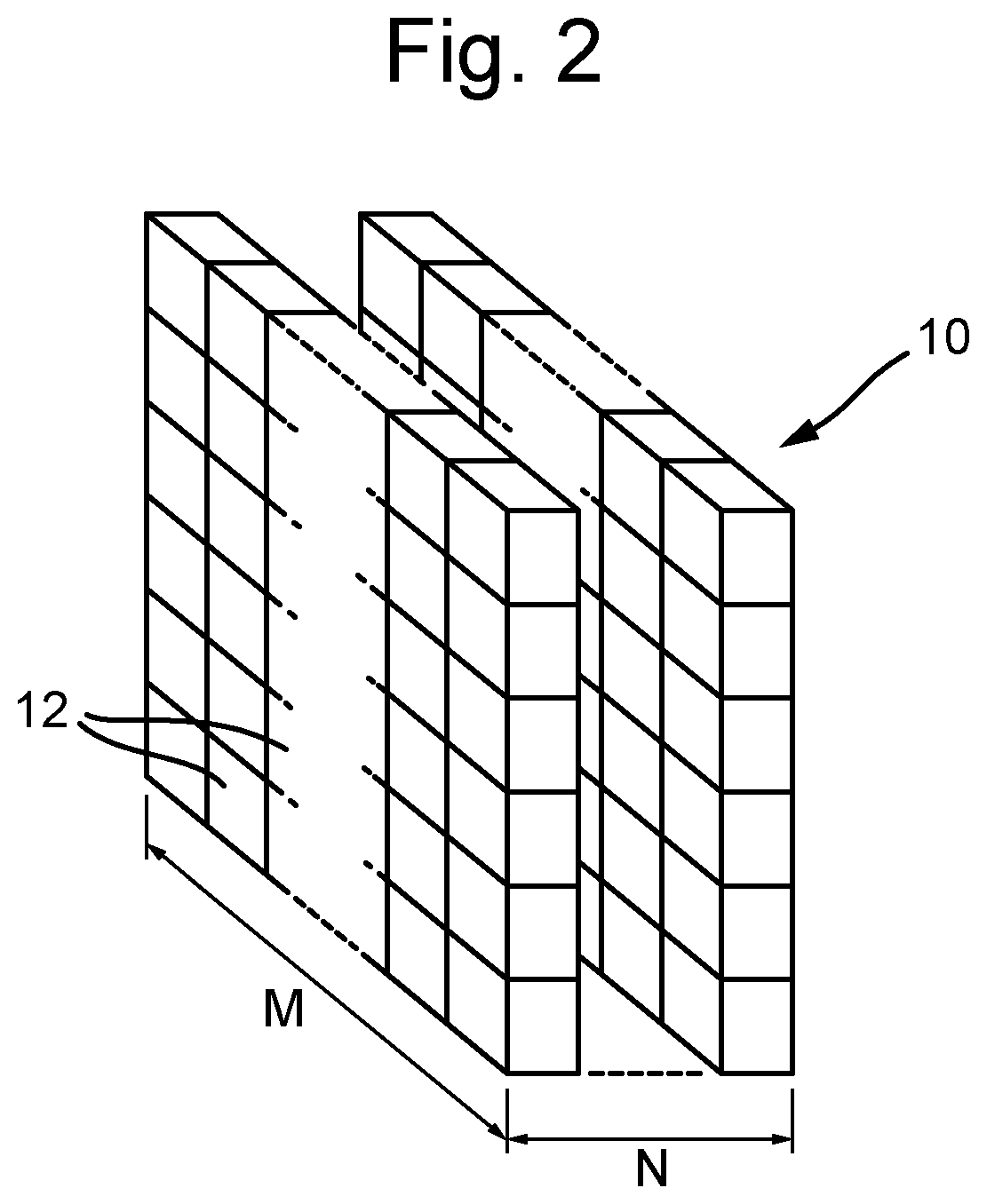 Long range electromagnetic radiation sensor having a control system to heat and/or ionize the air within three-dimensional portions of an atmospheric volume