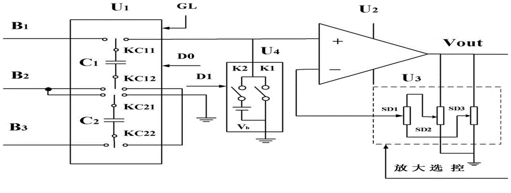 Programmable Gain Isolation Amplifier Circuit and Its Realization Method