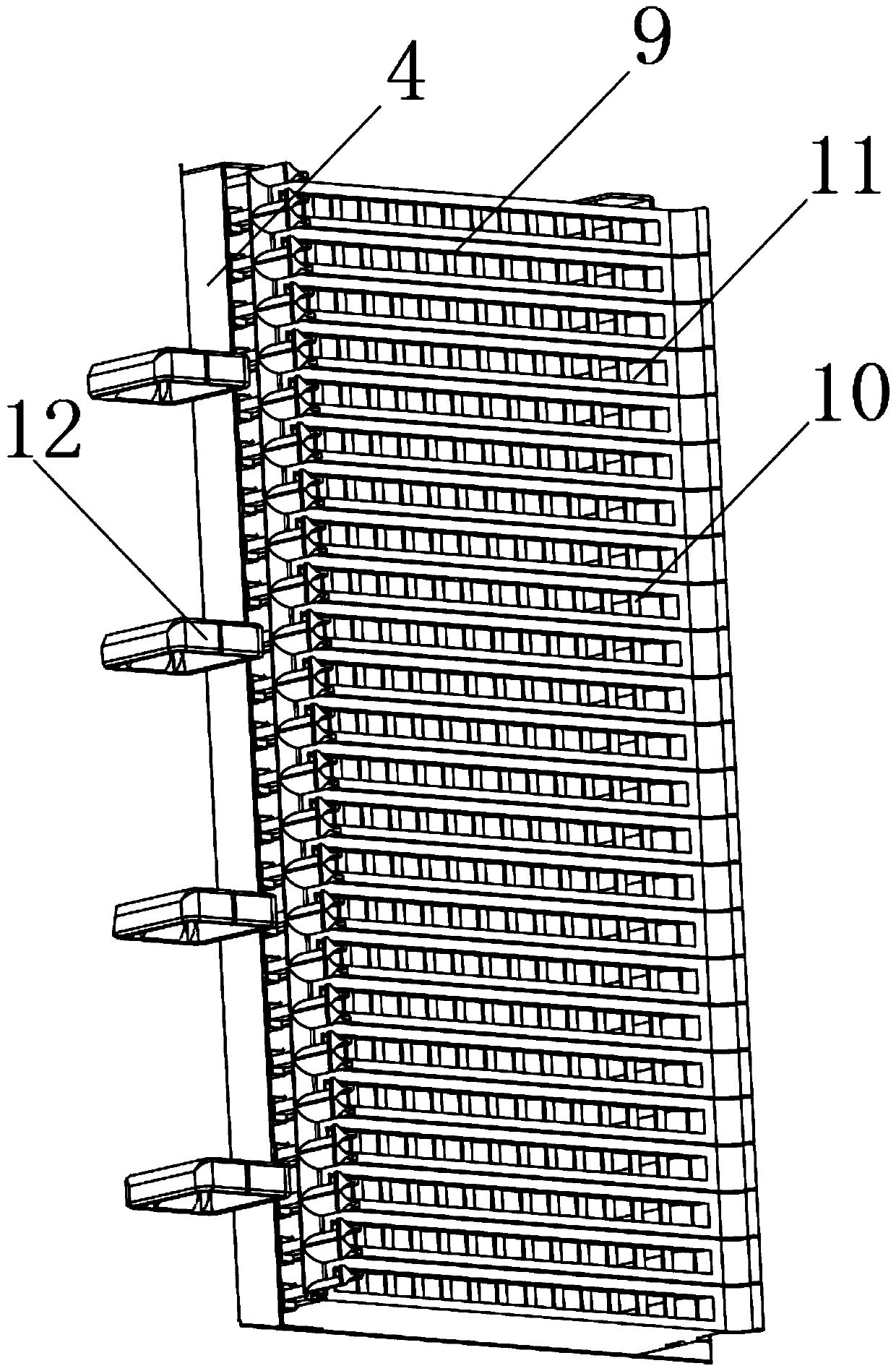 Movable seedling culturing device and use method thereof