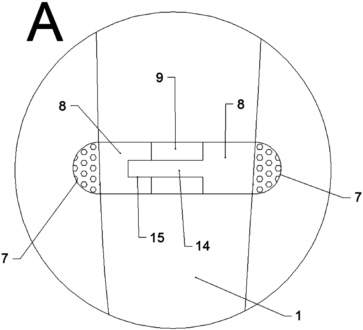 Novel titanium alloy joint stent coated with calcium phosphate bioactive ceramics