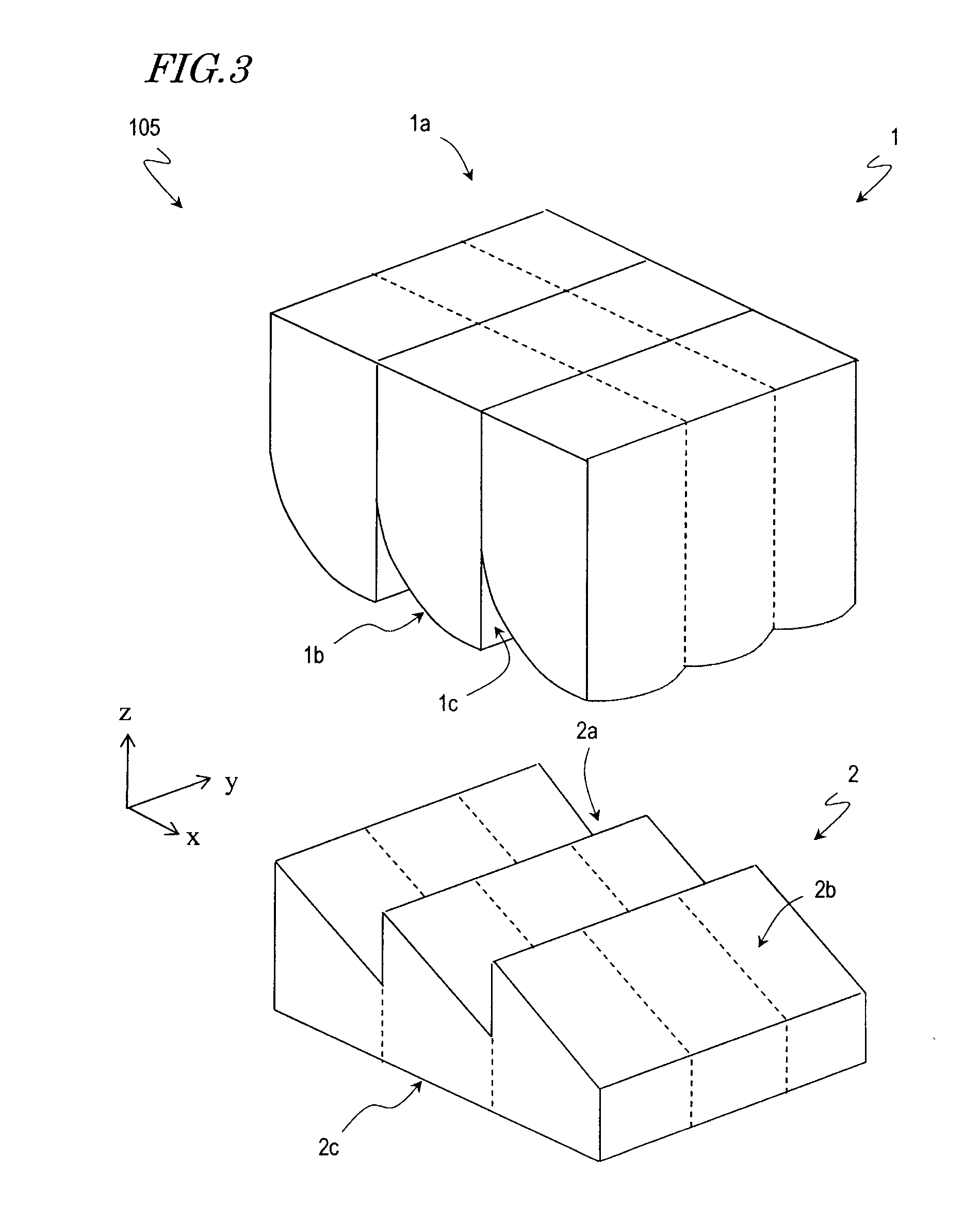 Condensing lens array, and solar cell provided with same