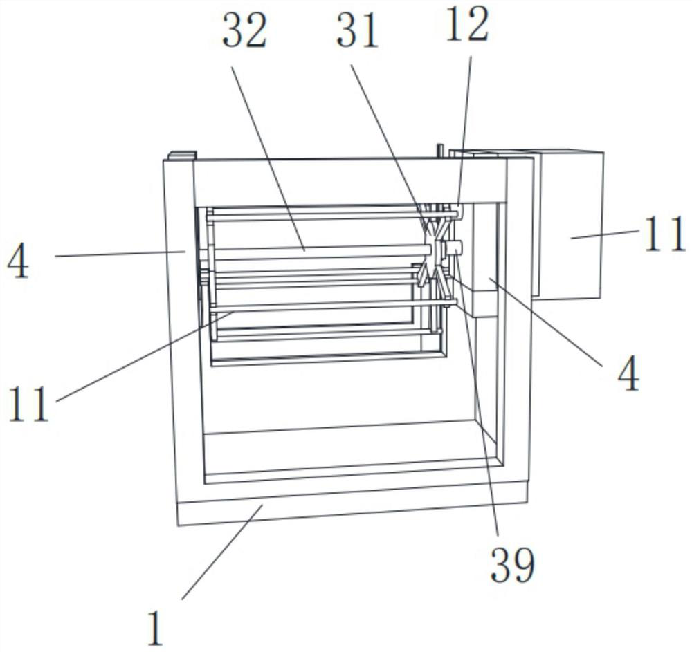 Antibacterial and deodorant functional fabric and production process thereof