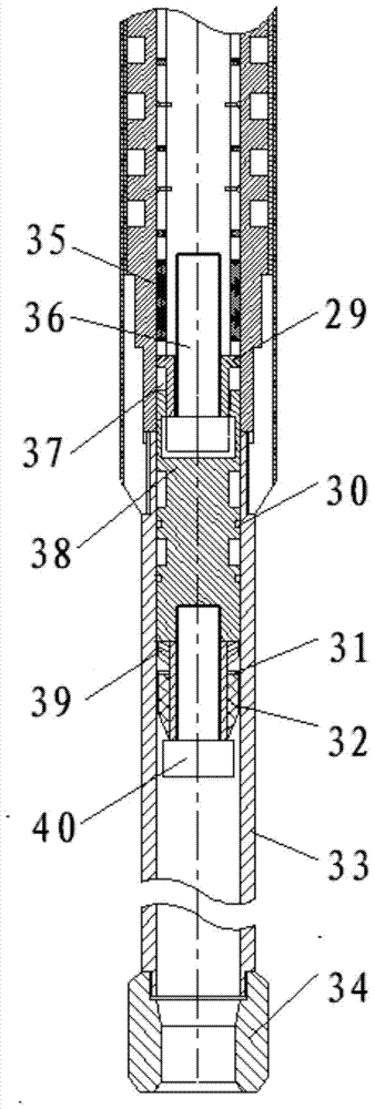 A rodless oil production device driven by a permanent magnet linear motor in the well