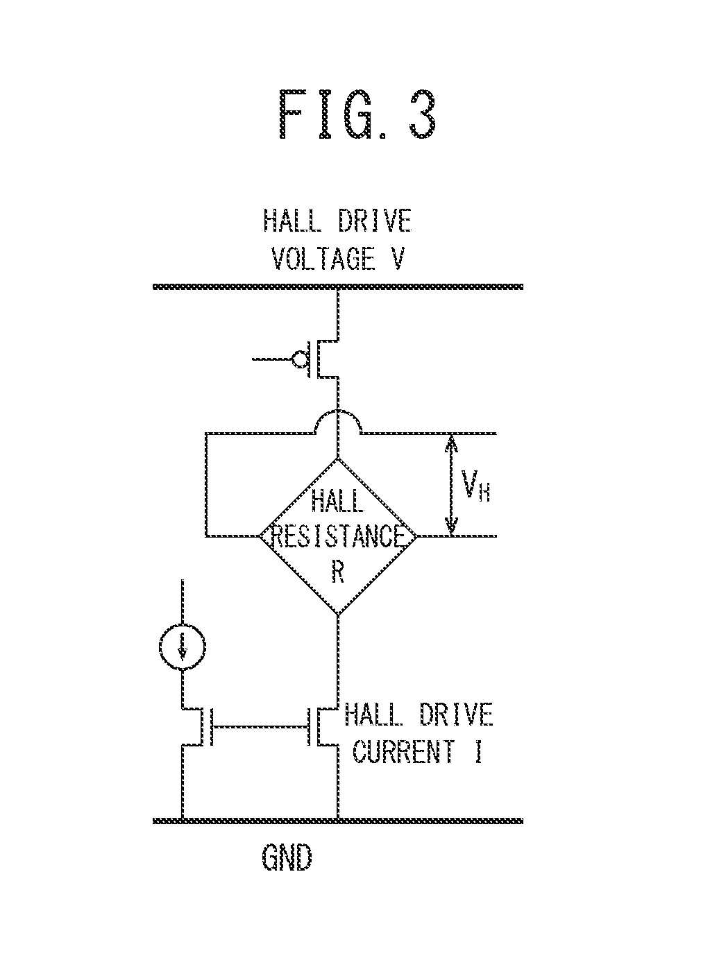 Hall electromotive force compensation device and hall electromotive force compensation method