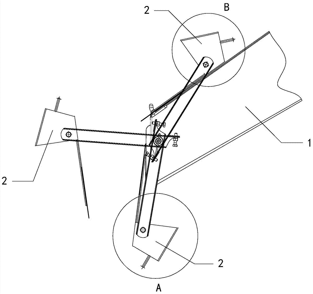 New type mixer truck receiving device