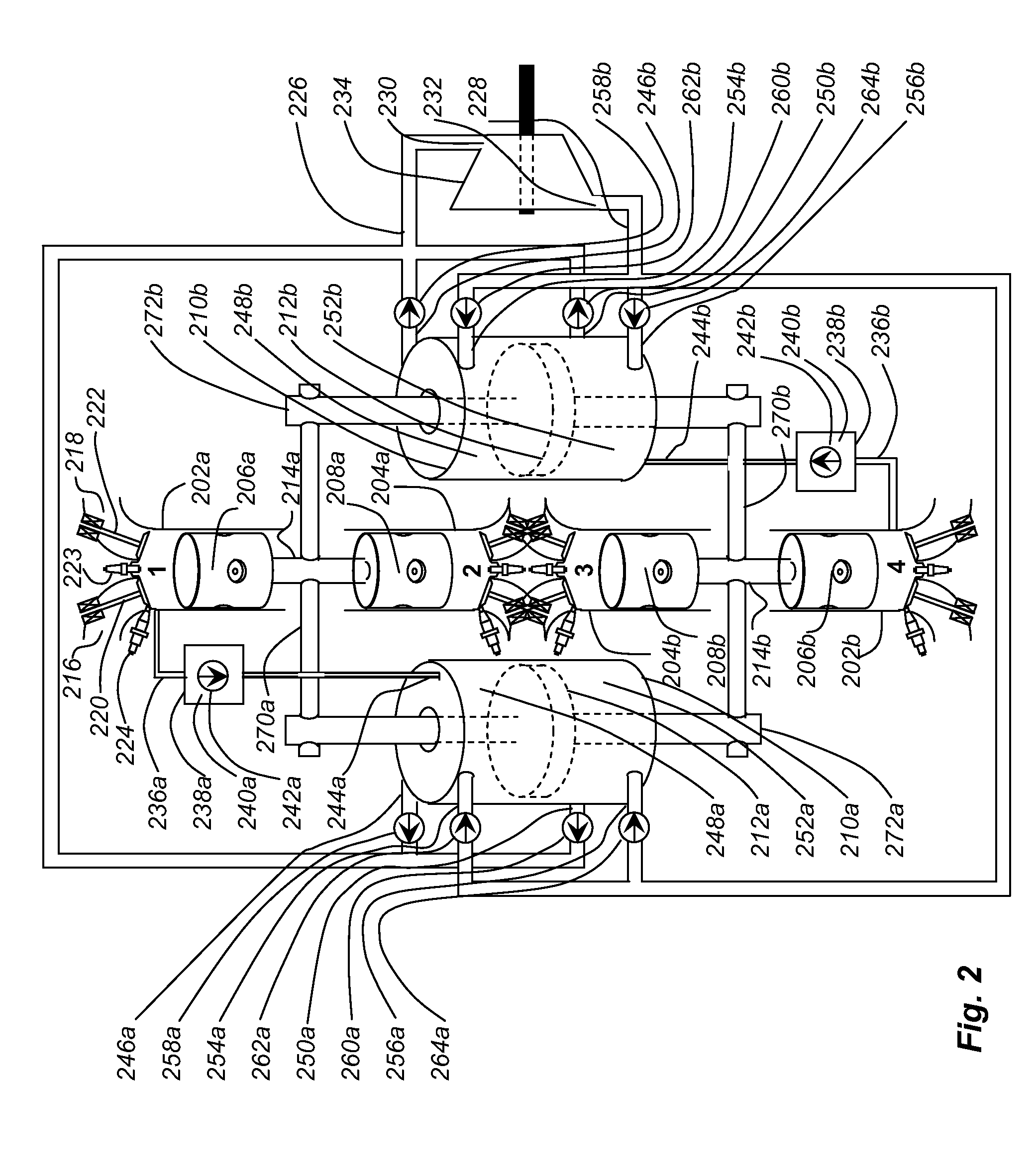 Internal combustion engine driven turbo-generator for hybrid vehicles and power generation