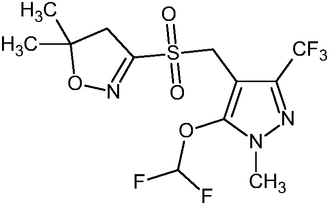 Oxadiazon-containing herbicide composition
