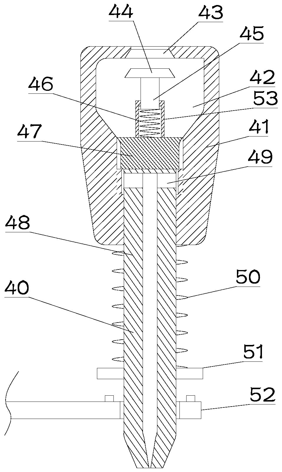 Glue dispensing device for electronic component