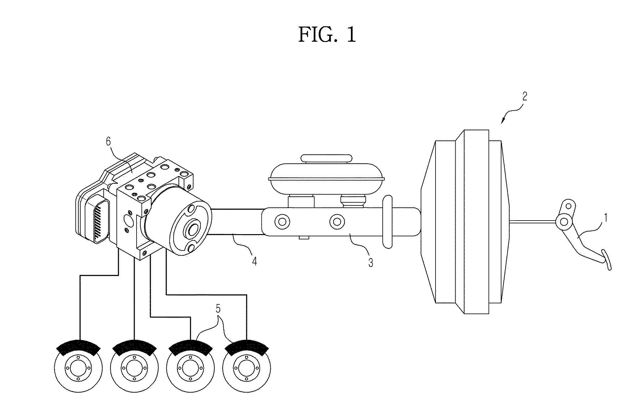 Modulator block and electronic control brake system for vehicles having the same