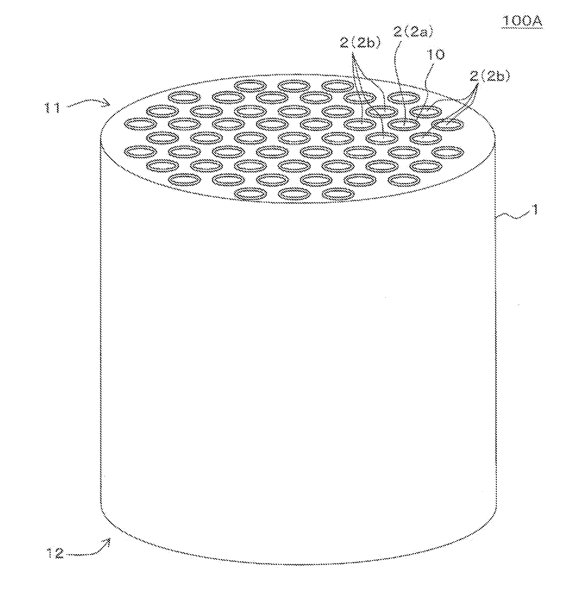 Carbon membrane structure and method for producing same