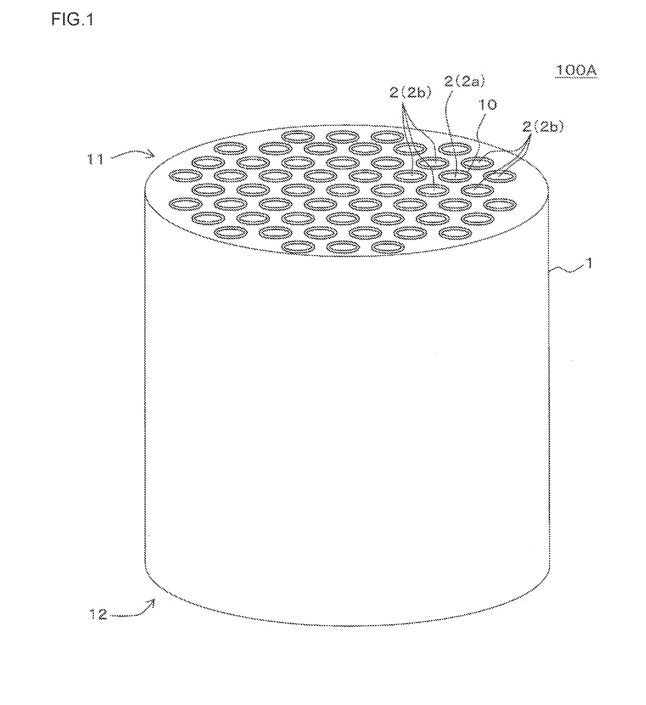 Carbon membrane structure and method for producing same