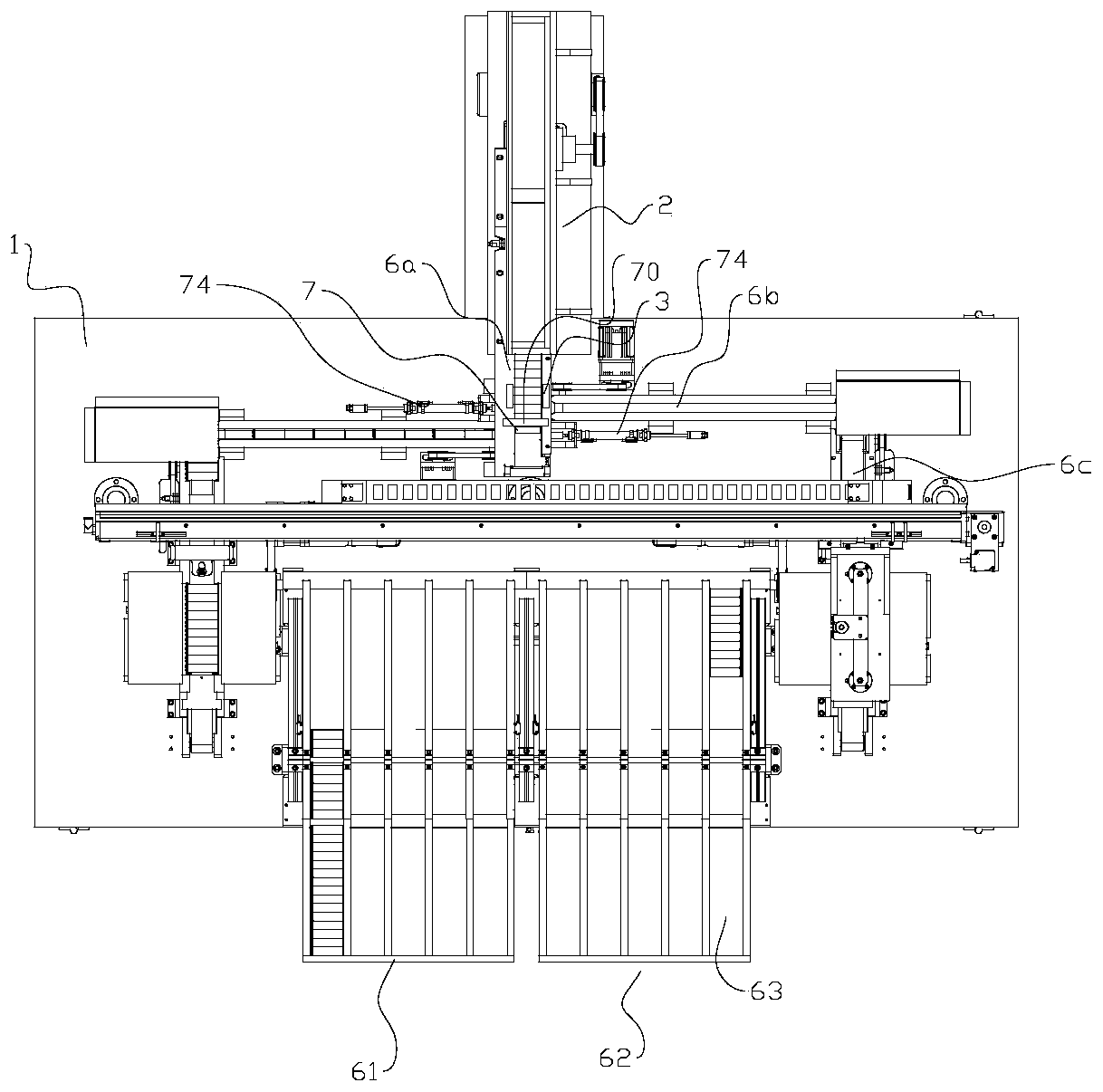 Automatic sorting equipment for cylindrical lithium batteries