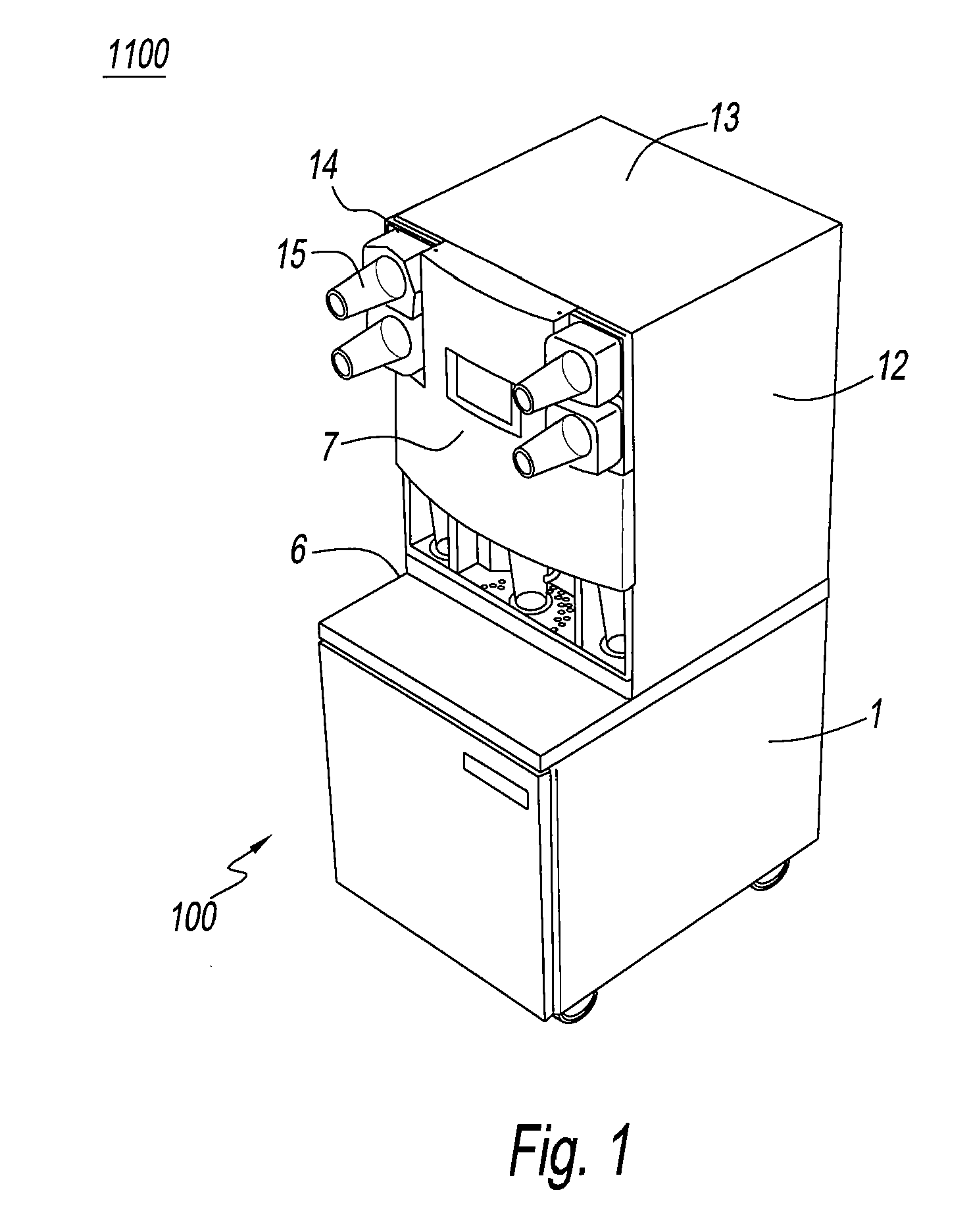 Integrated method and system for dispensing and blending/mixing beverage ingredients
