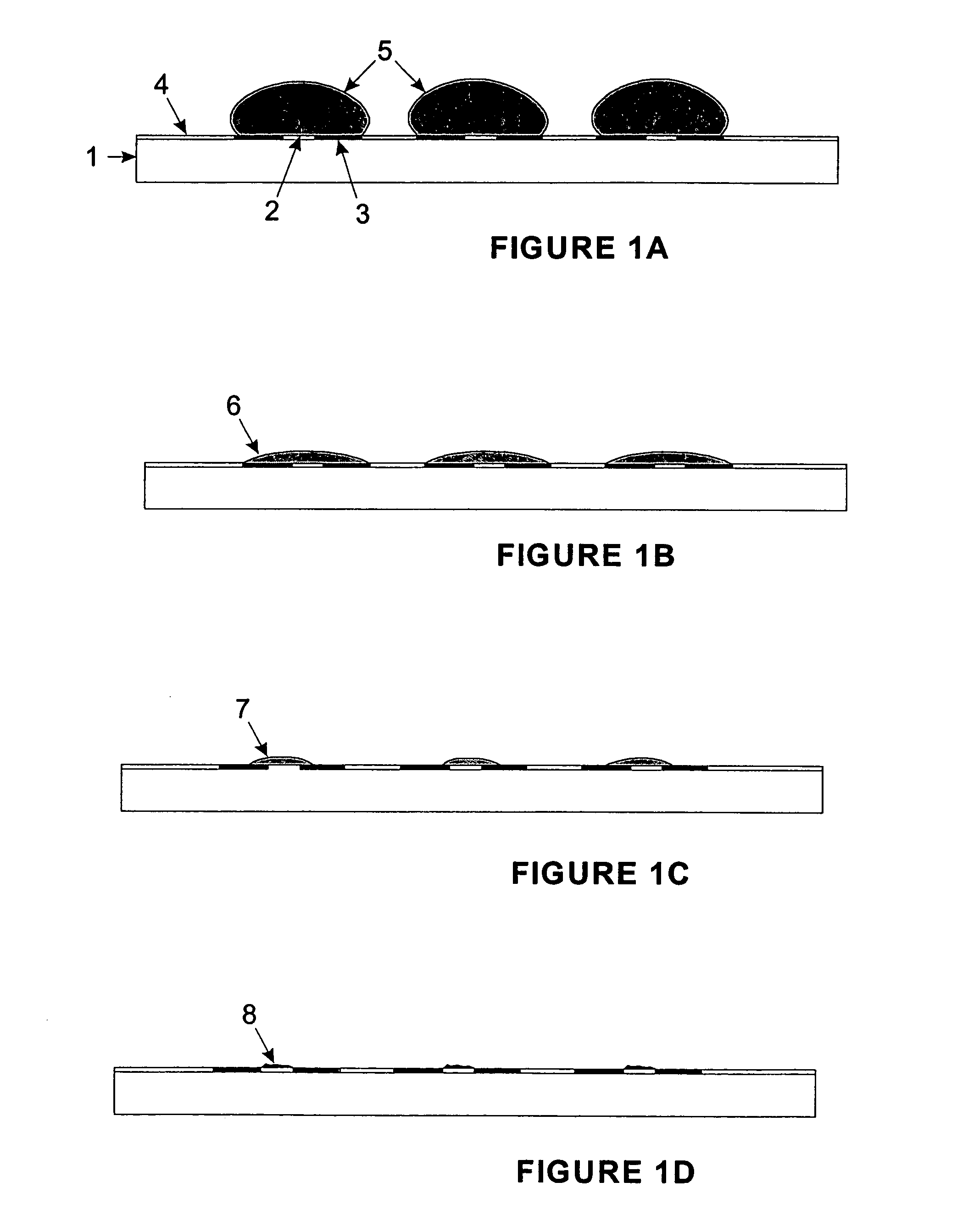 Structured biosample support plates for mass spectroscopic analyses and procedures for use
