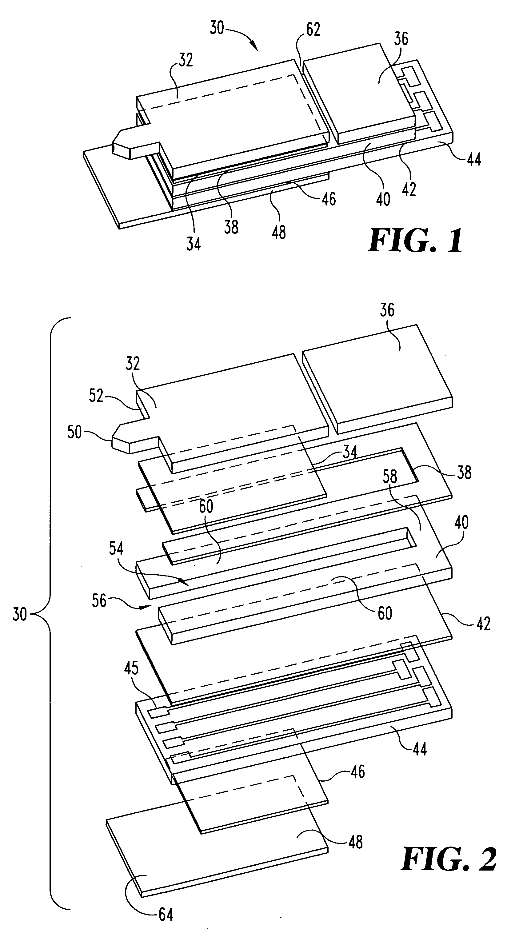 Integrated lancing test strip with capillary transfer sheet
