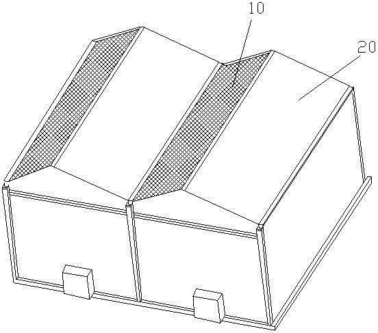 A photovoltaic ecological roof