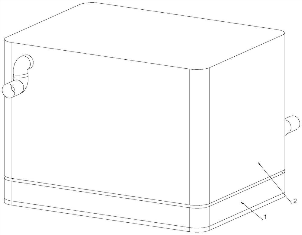 Additive and subtractive double-station synchronous machining method and device for spiral pipe type components